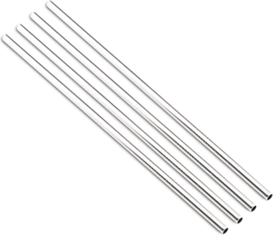 Słomki 24Bottles ze stali nierdzewnej z czyścikiem 4 szt.