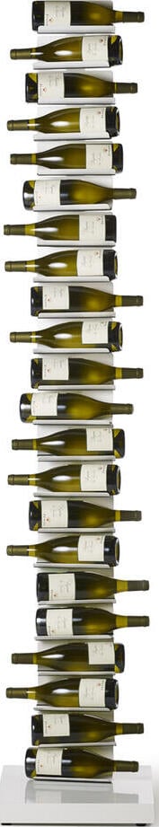 Stojak na wino Ptolomeo 213 cm biały