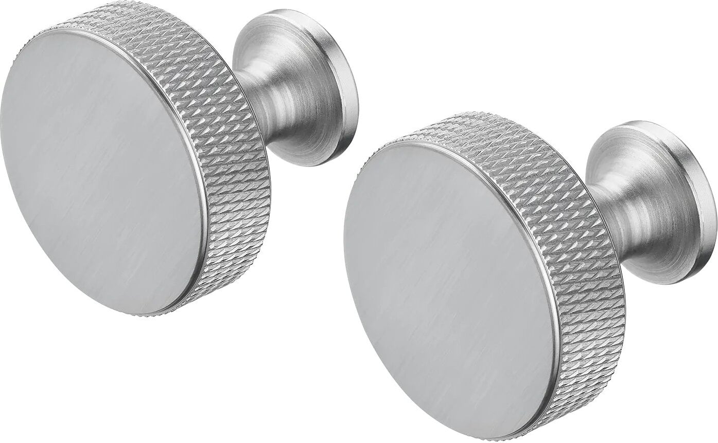 Haczyki ścienne Rof okrągłe srebrne 2 szt.