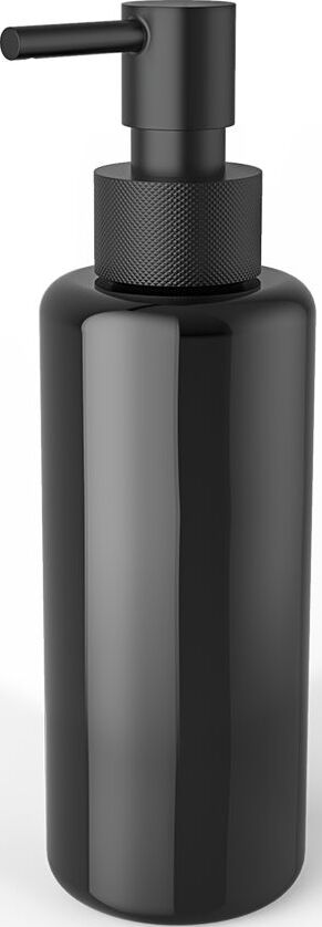 Dozownik do mydła Porter czarny z pompką czarny mat