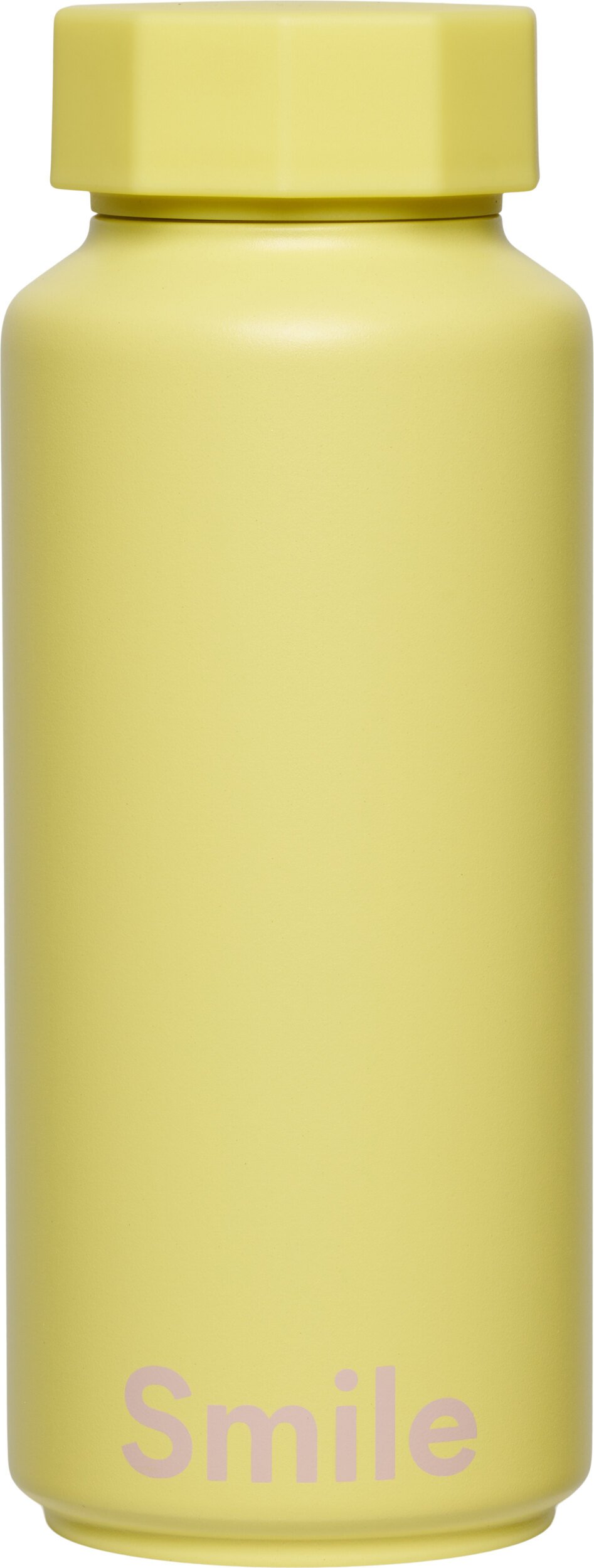 Butelka termiczna To Go Smile żółta