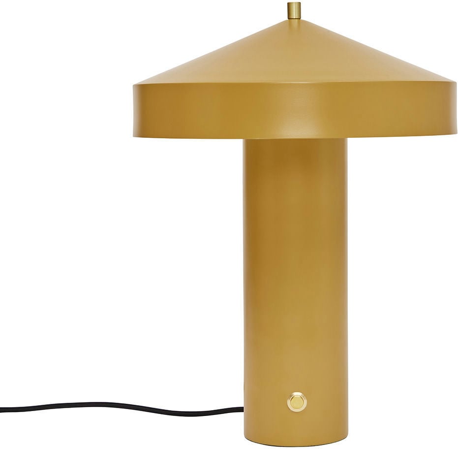 Lampa stołowa Hatto 41 cm żółta
