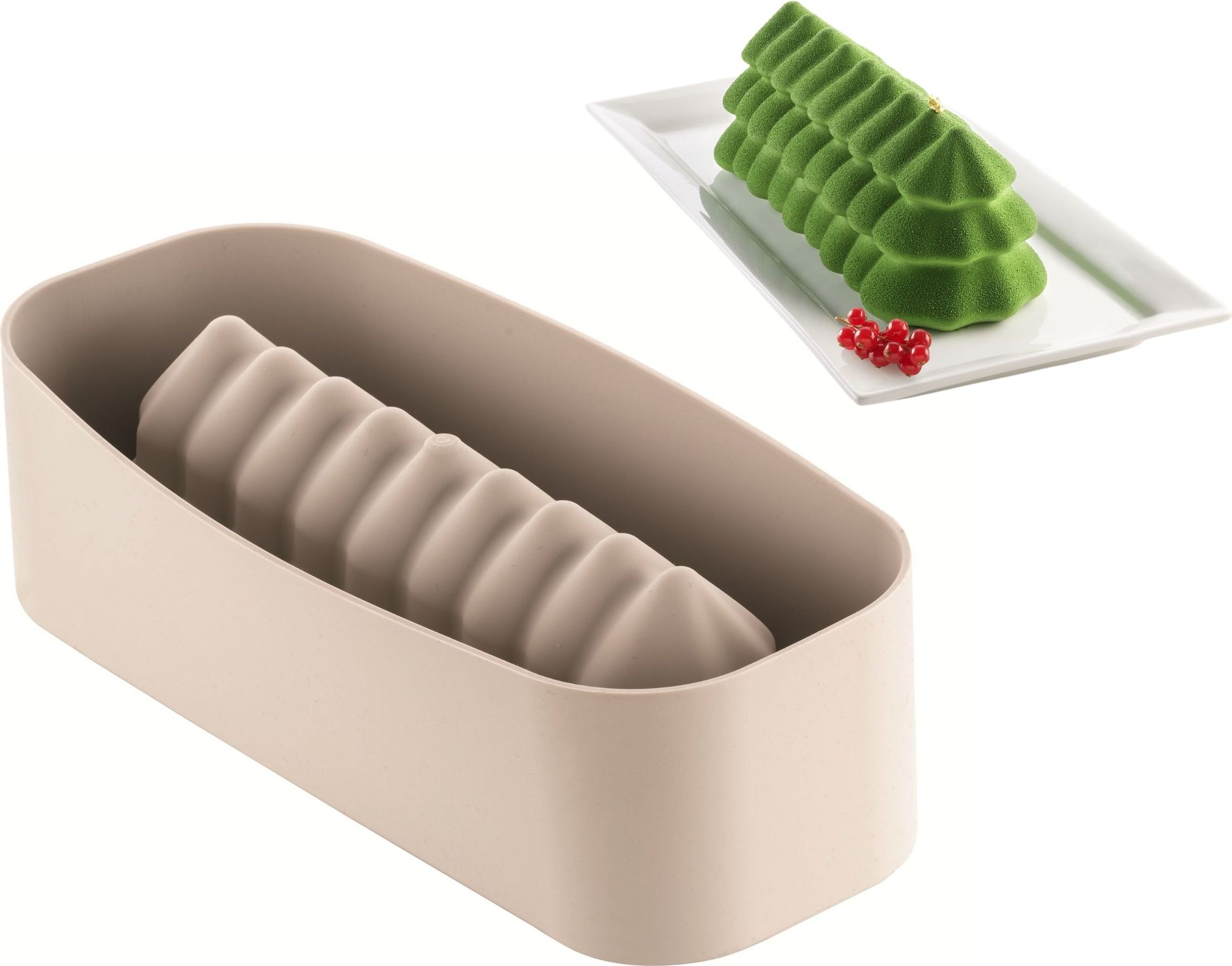 Forma do ciasta Buche Sapin silikonowa