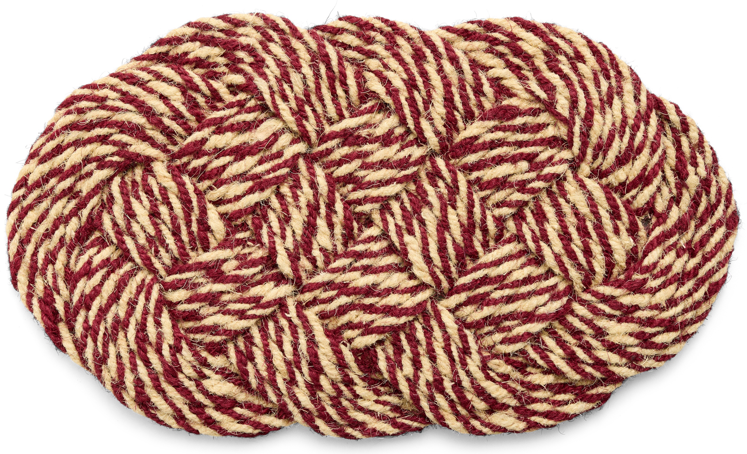 Wycieraczka Coco Swirl 40 x 80 cm bordowa