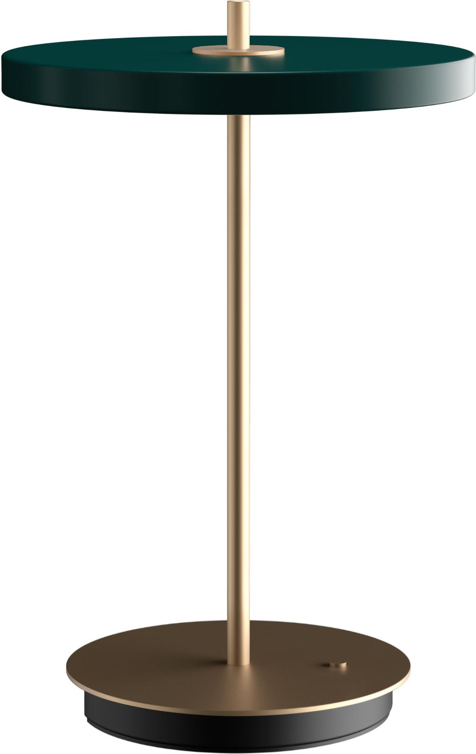 Lampa stołowa bezprzewodowa Asteria Move V2 zielona