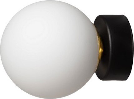 Kinkiet Astra czarno-złoty