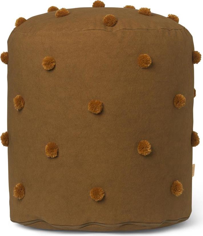 Puf Dot Tufted brązowy