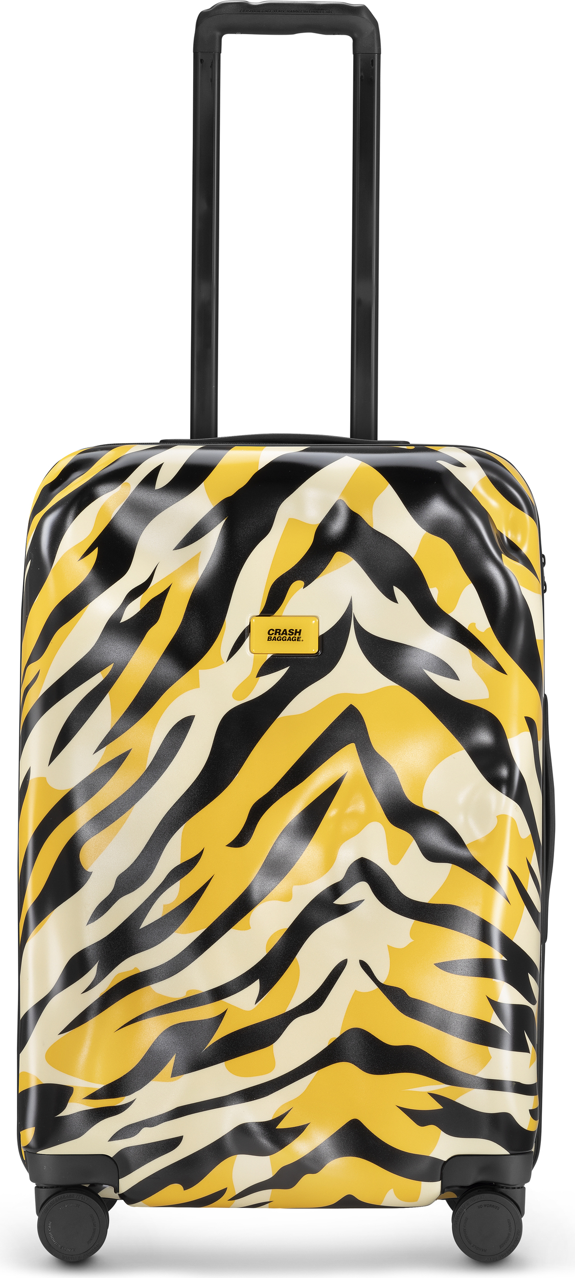 Walizka Icon Pattern średnia żółto-czarna