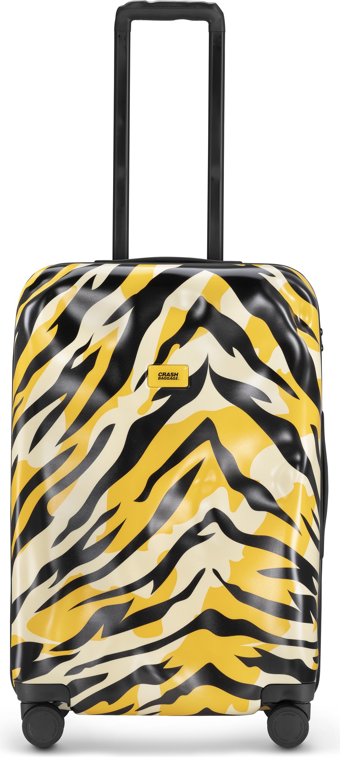 Walizka Icon Pattern średnia żółto-czarna
