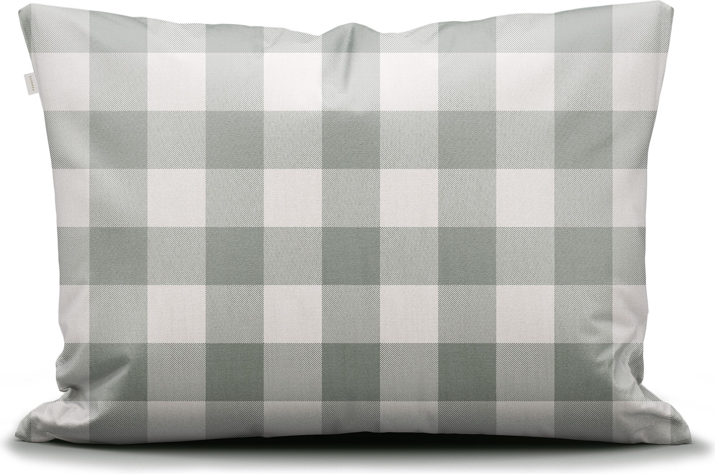 Poszewka na poduszkę Chess 60 x 70 cm biało-bladozielona