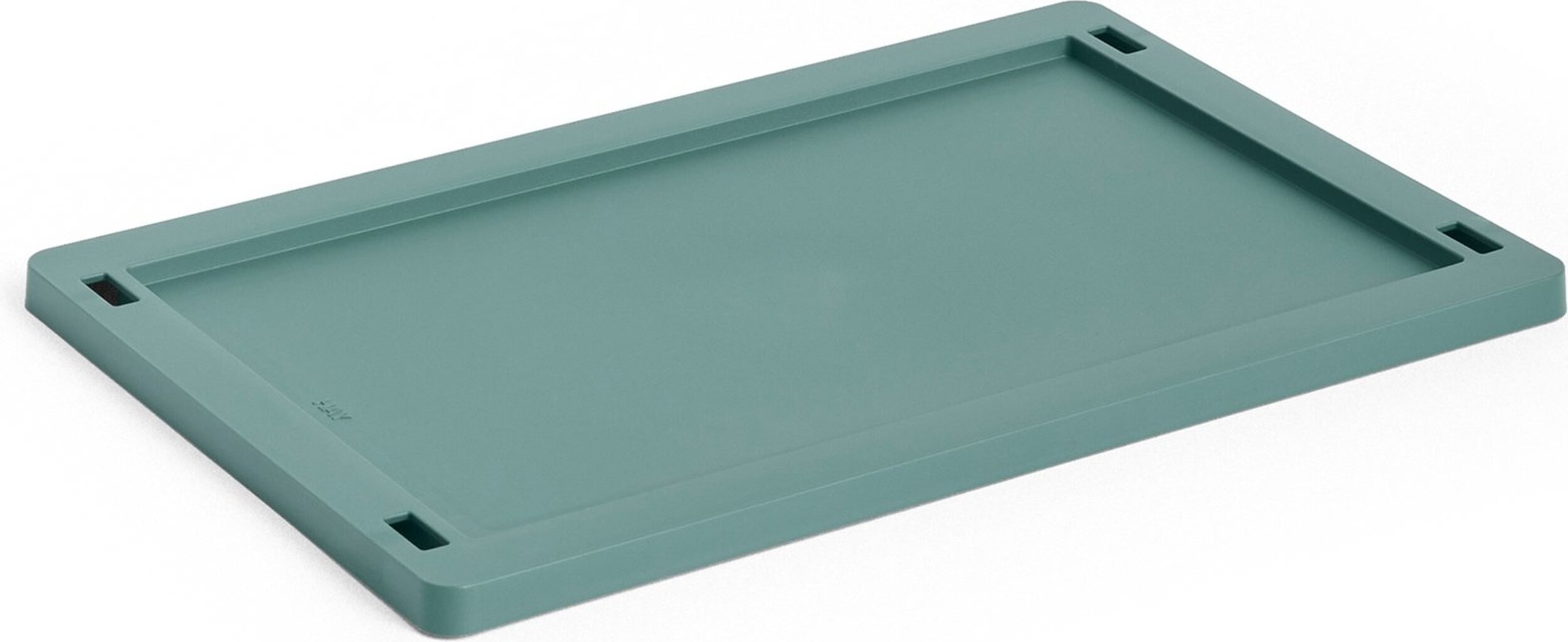 Pokrywka do kosza do przechowywania Hay Colour Crate S ciemnozielona