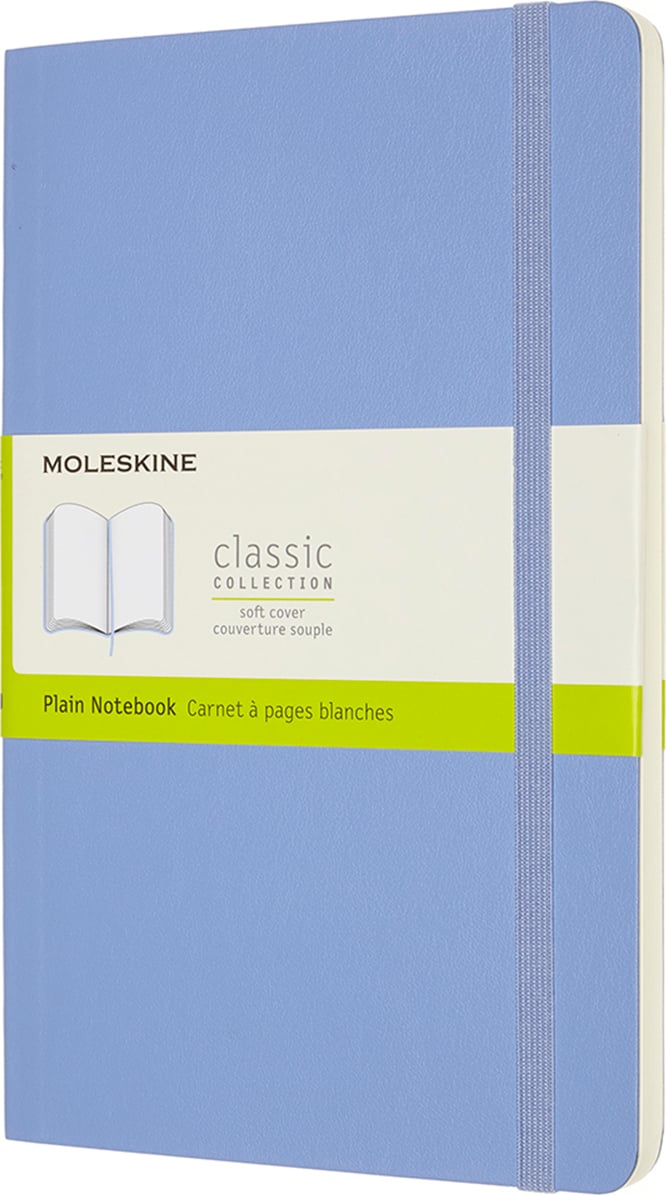 Notes gładki Moleskine Classic w miękkiej oprawie L 192 strony błękitny