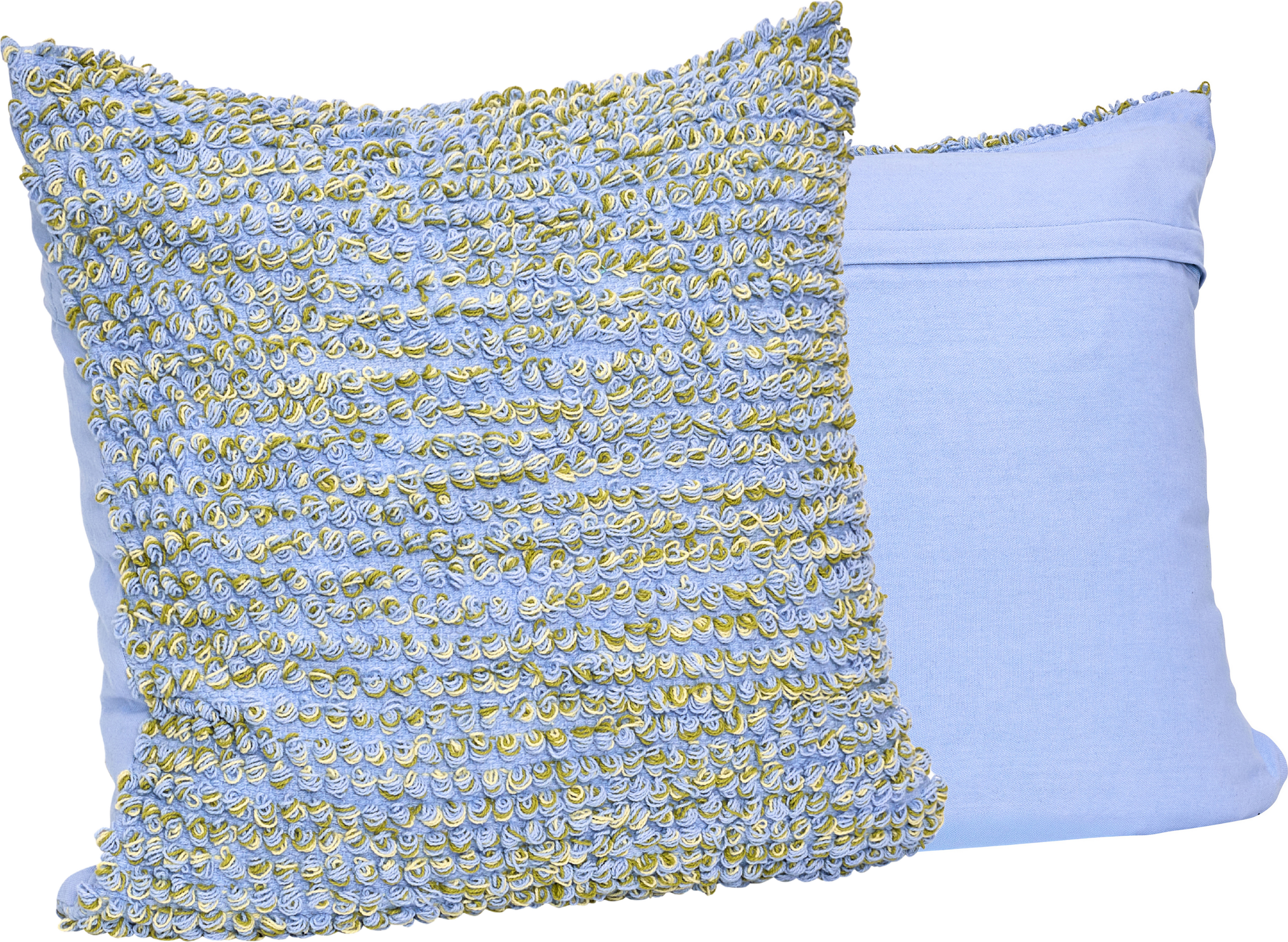 Poduszka dekoracyjna Blend 50 x 50 cm blękitna