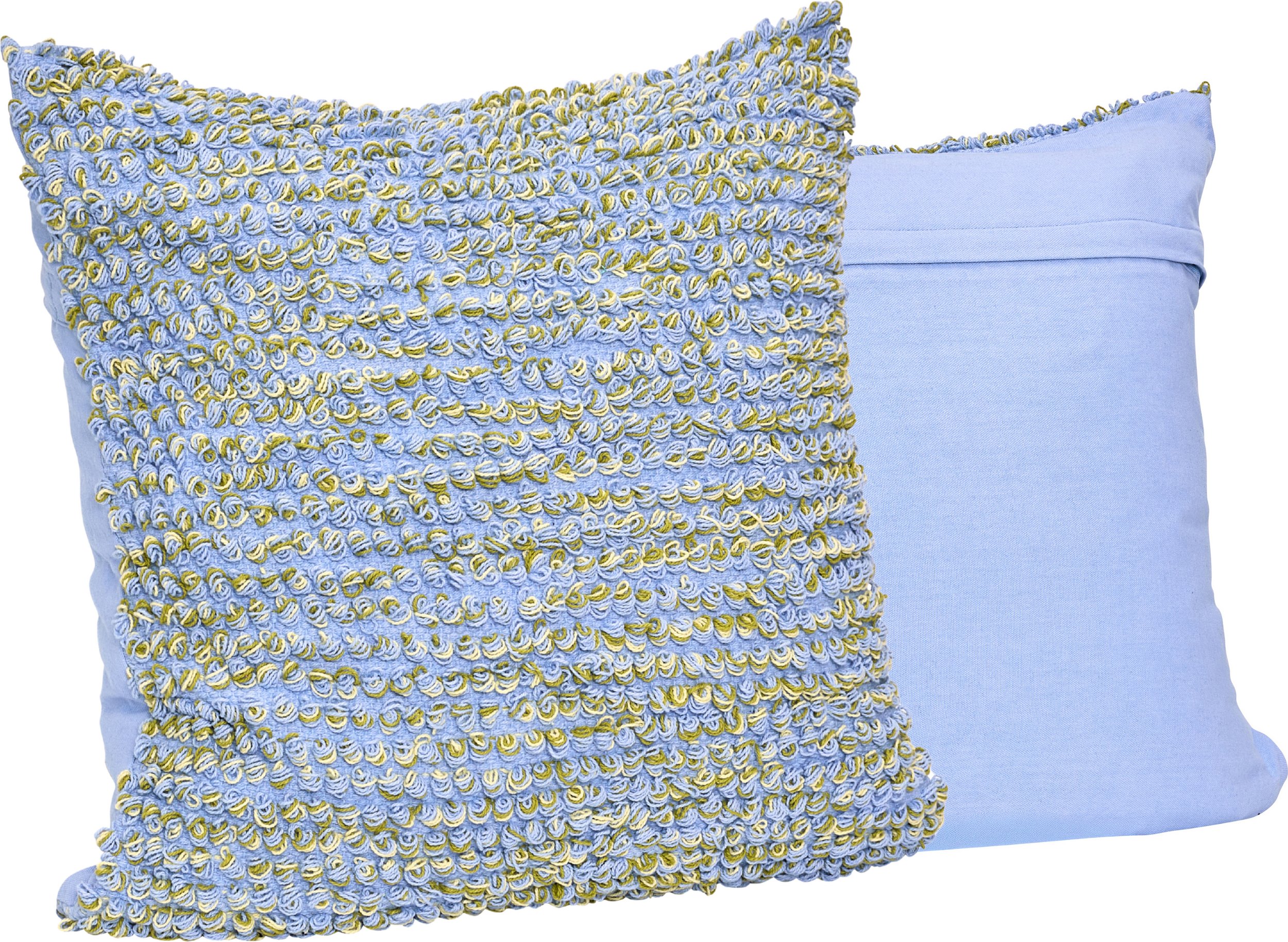 Poduszka dekoracyjna Blend 50 x 50 cm blękitna