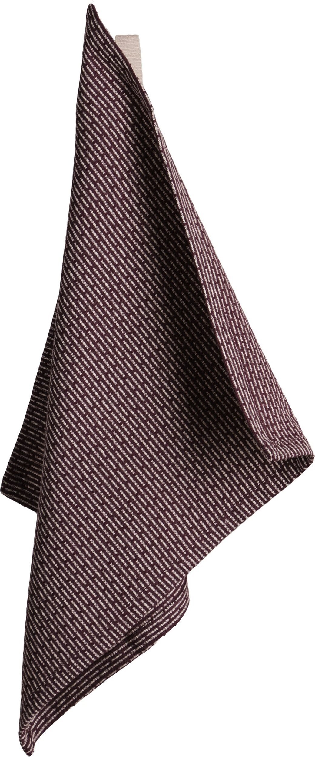 Ścierka kuchenna The Organic Company 30 x 35 cm burgundowa