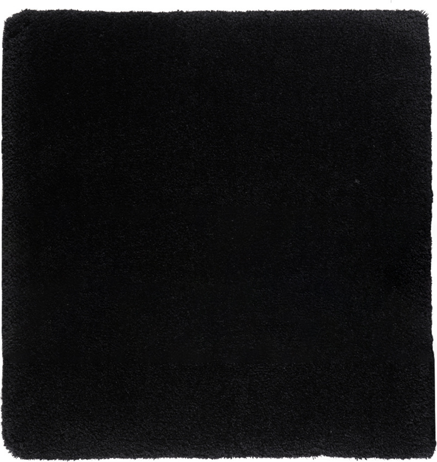 Dywanik łazienkowy Mauro 60 x 60 cm czarny