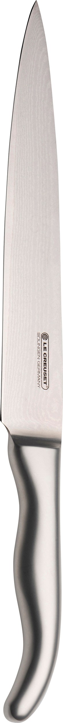 Nóż do wędlin Le Creuset 20 cm z uchwytem ze stali nierdzewnej