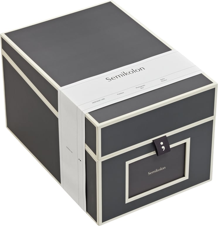 Pudełko na zdjęcia i płyty CD Die Kante ciemnoszare