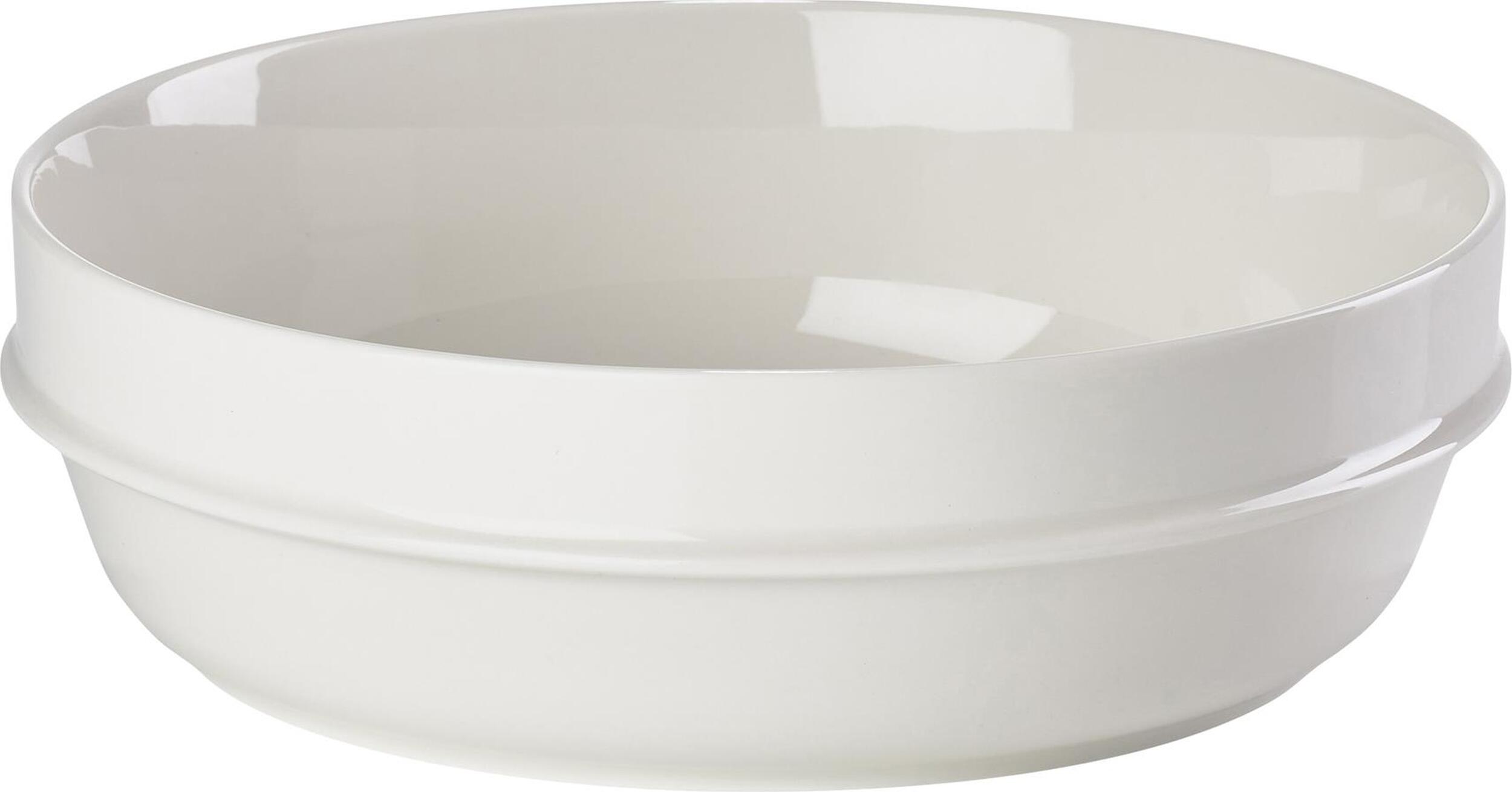 Miska do makaronu Eau 900 ml porcelanowa biel