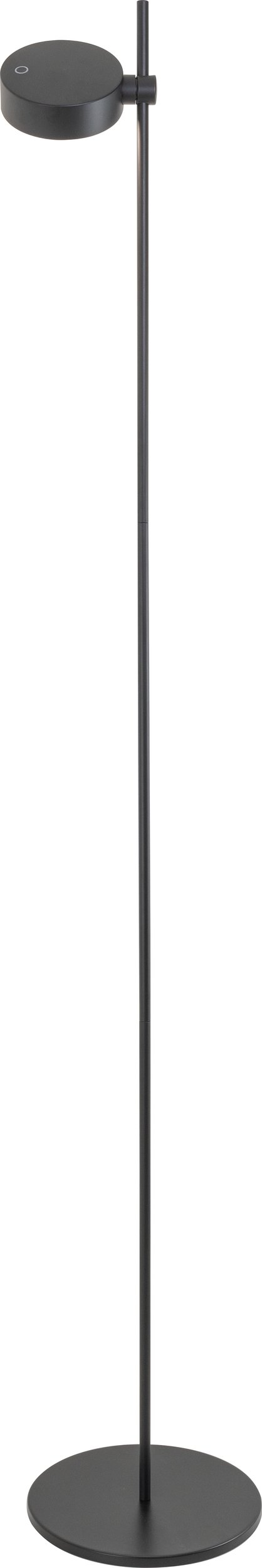 Lampa podłogowa bezprzewodowa Super O 160 cm czarna pojedyncza