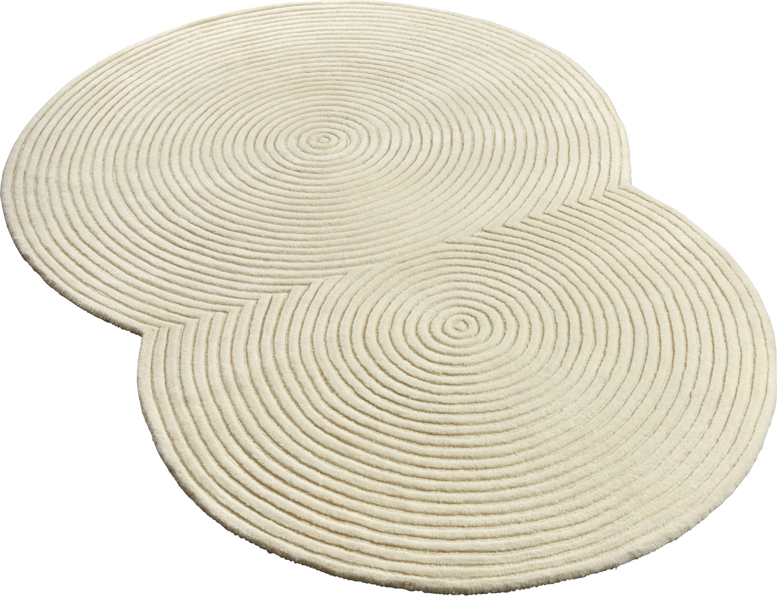 Dywan Zen Rounded 134 x 190 cm kremowy