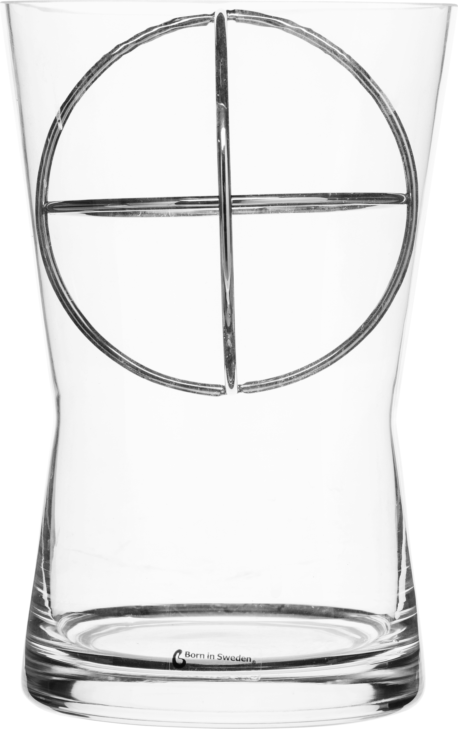 Wazon Sphere M srebrny