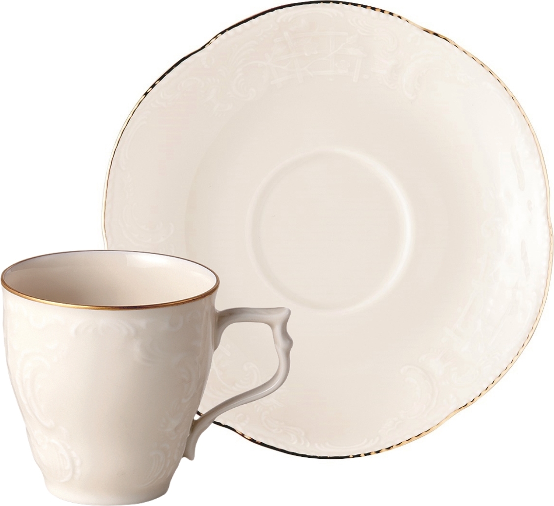 Filiżanka do espresso Sanssouci Elf Gold 90 ml ze spodkiem