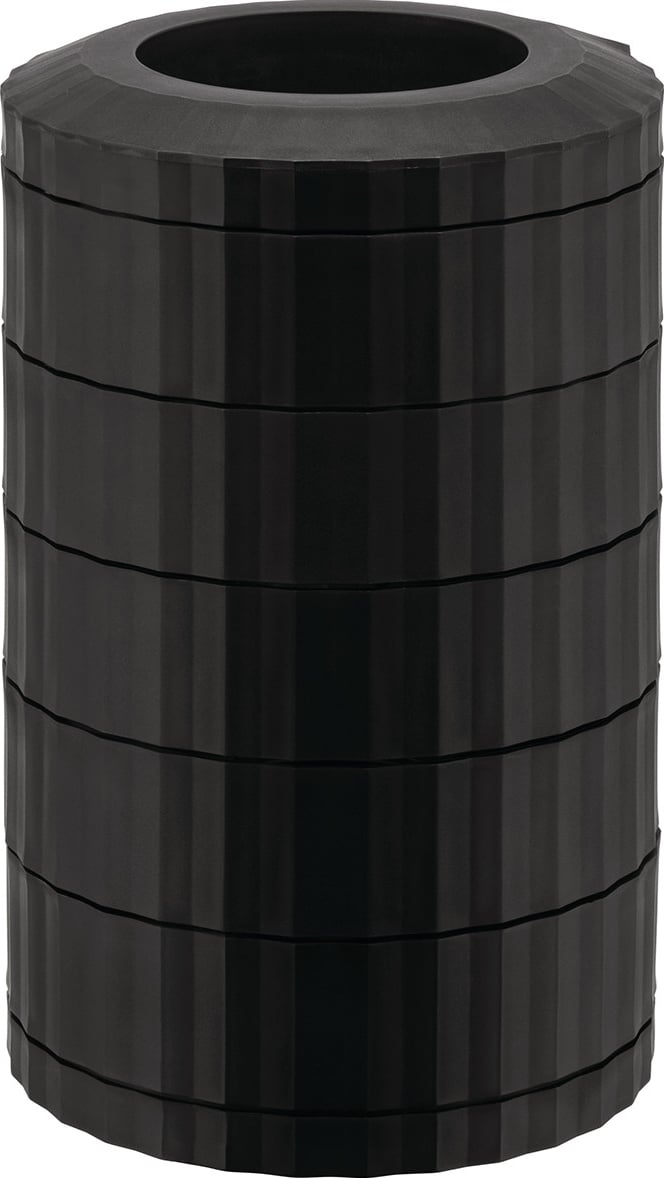 Pojemnik na kapsułki kawy Plissé czarny