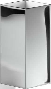 Kubek na szczoteczki do zębów Corner chrom ścienny