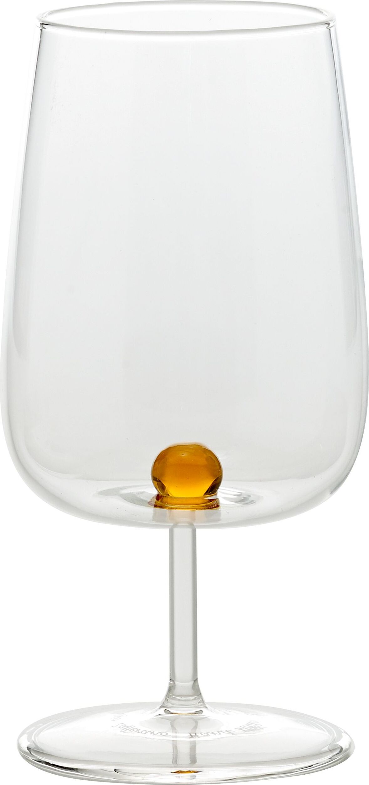 Kieliszek do wina Bilia 380 ml żółty