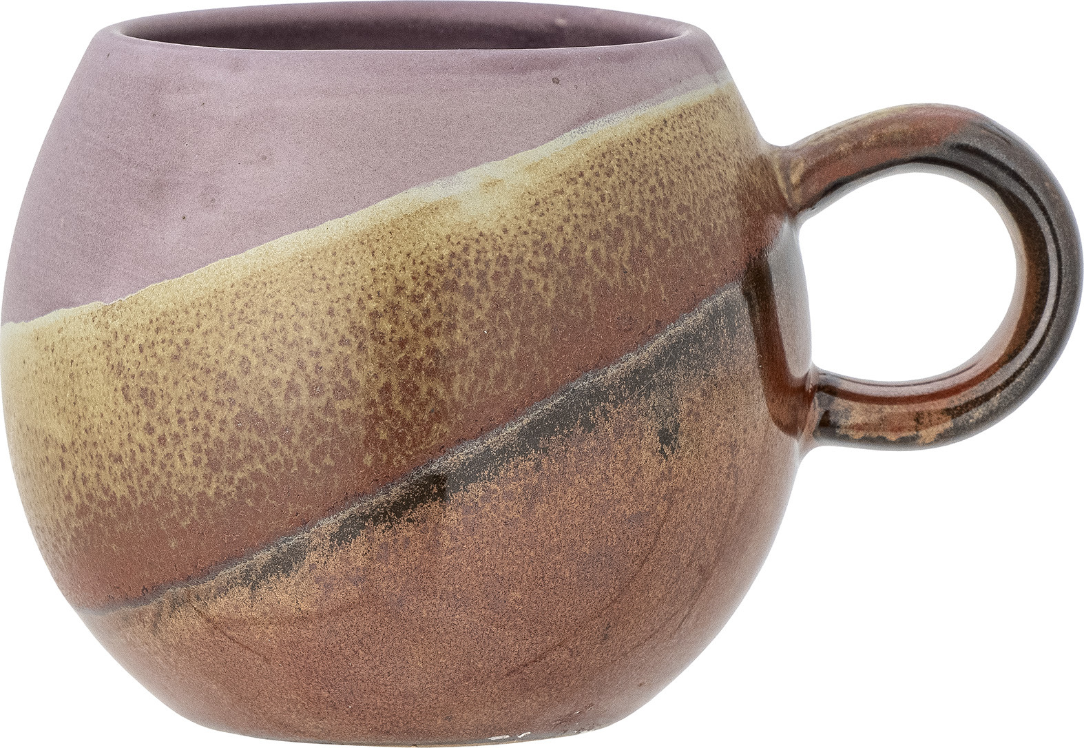 Kubek Paula fioletowo-brązowy