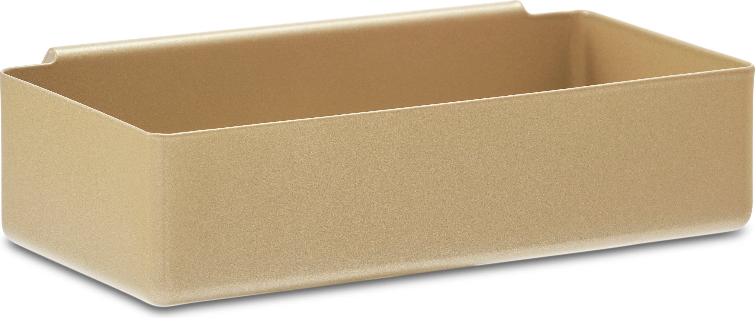 Pojemnik uniwersalny Flex 21 x 12,5 cm mosiądz z haczykiem