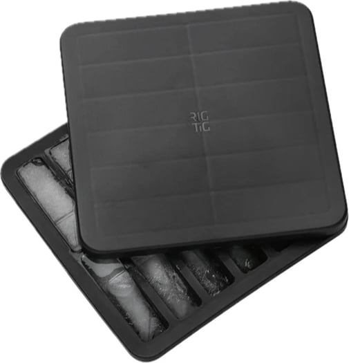 Foremka do lodu Freeze-It prostokątne kostki czarna