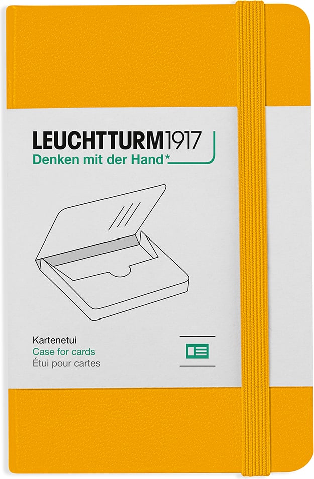Etui na karty Leuchtturm 1917 pomarańczowe