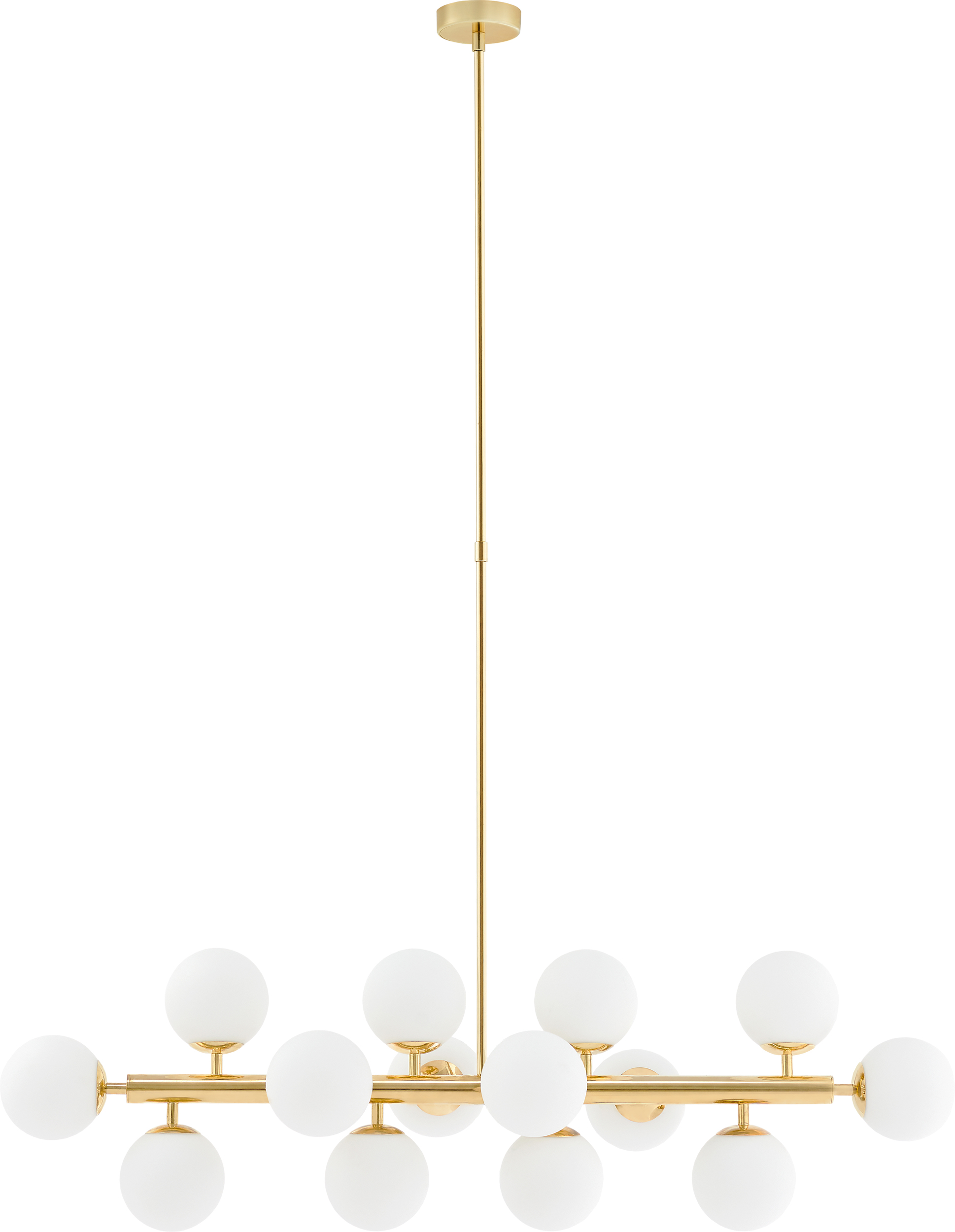 Lampa wisząca Cumulus I złota