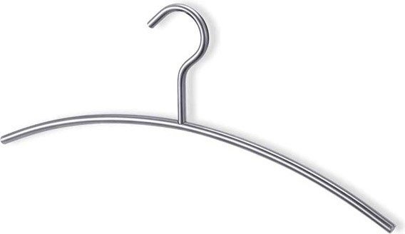 Wieszak na ubrania Lindos srebrny