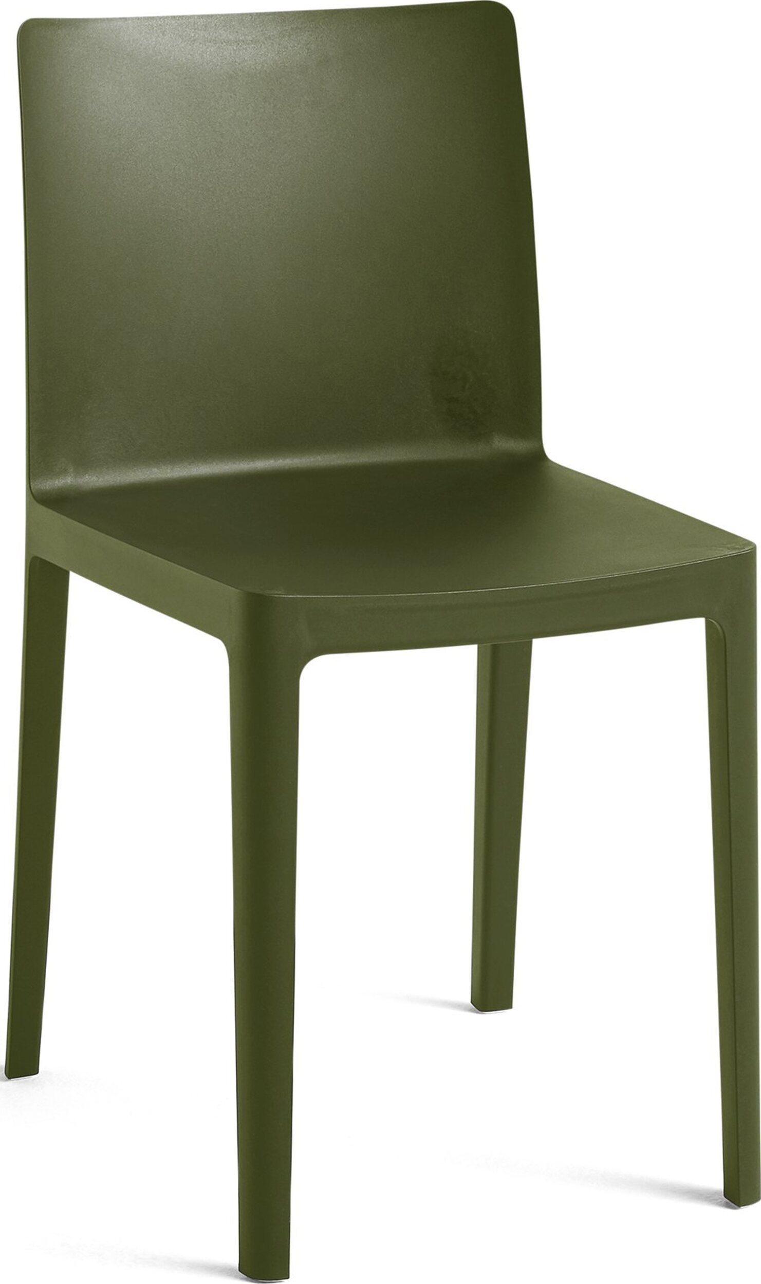 Krzesło Elementaire oliwkowe z recyklingu