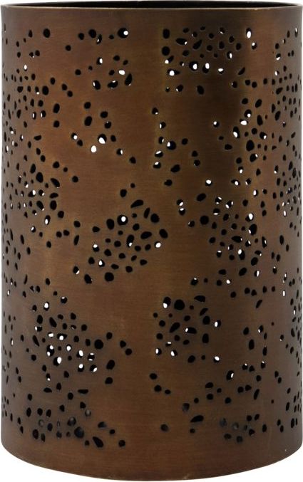 Świecznik na tealighty Rando 19 cm antyczny brąz