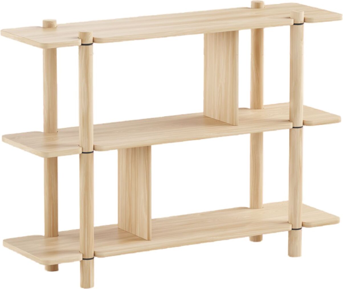 Regał Noe 3 z dwoma podpórkami