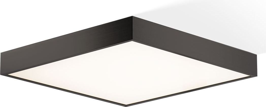 Plafon Cut 40 cm czarny mat