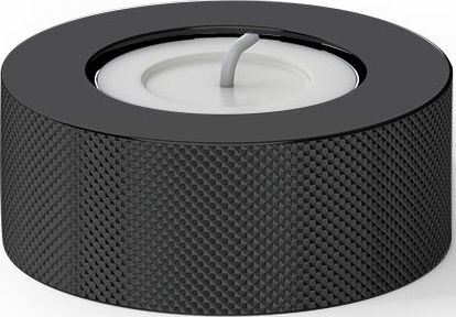 Świecznik na tealighty Club czarny mat