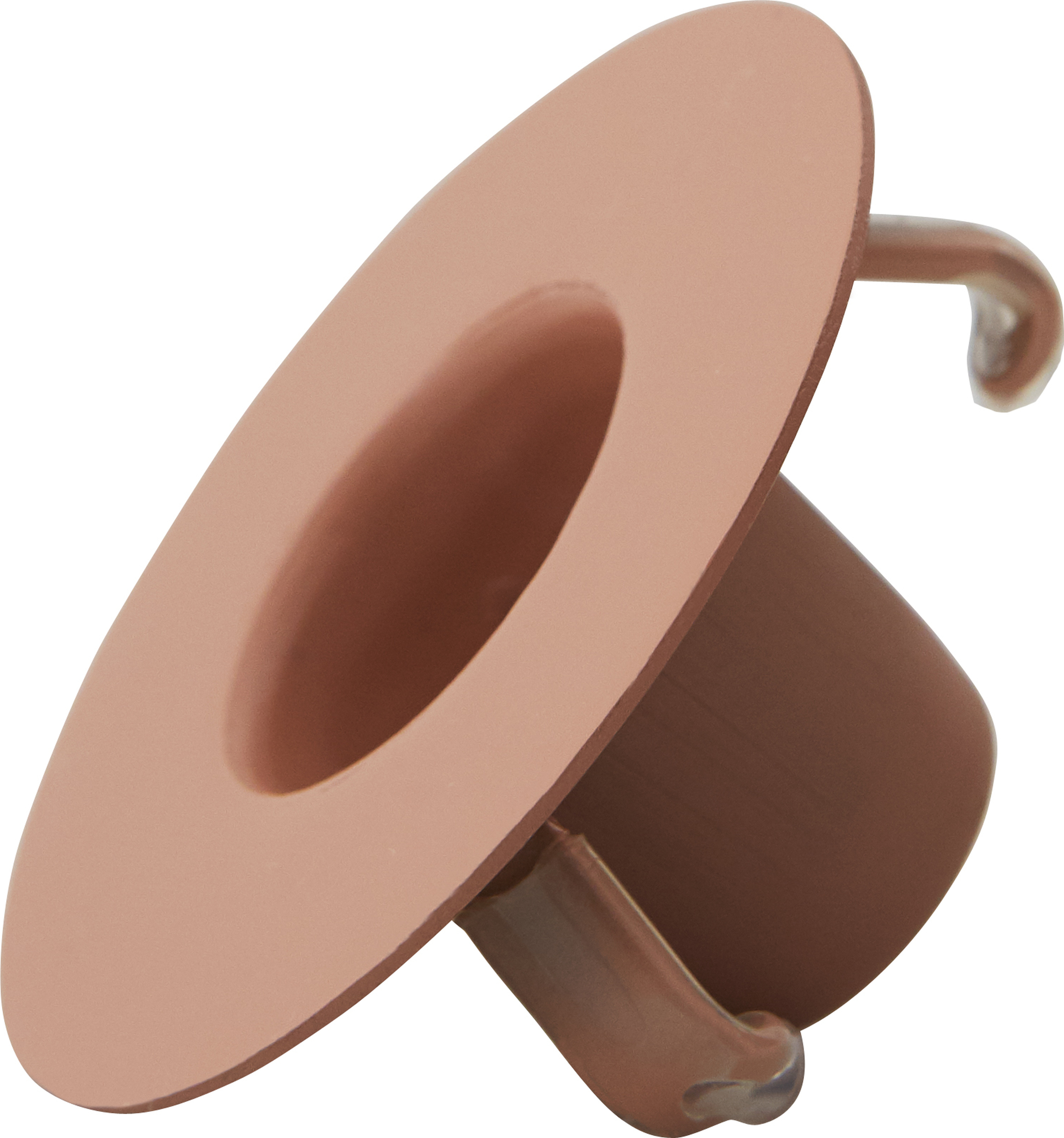 Uchwyt na świecę do kubków do espresso i wazonów Design Letters nude