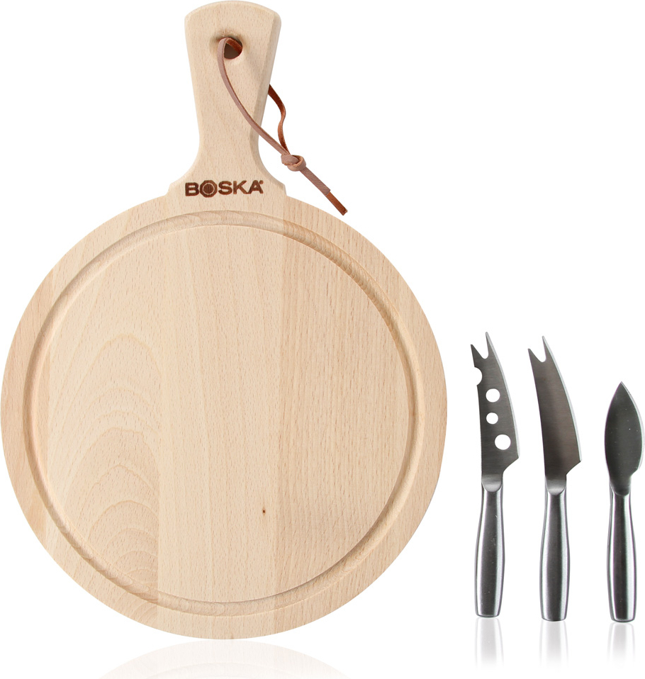 Deska do serwowania serów z nożami Amigo