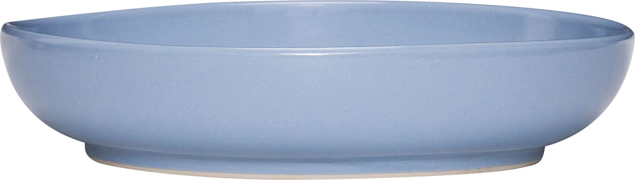 Talerz głęboki Amare 23 cm jasnoniebieski