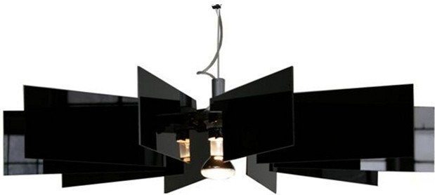 Lampa Al-Verd czarna