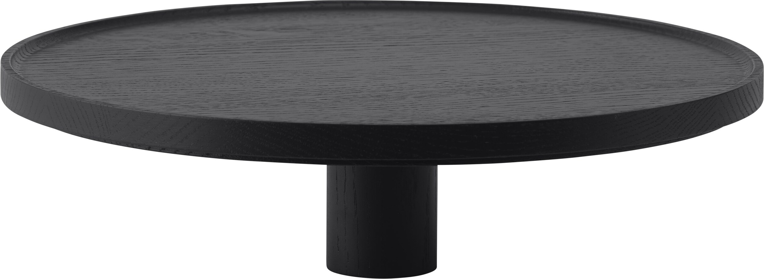 Półka Linear 36 cm czarny dąb