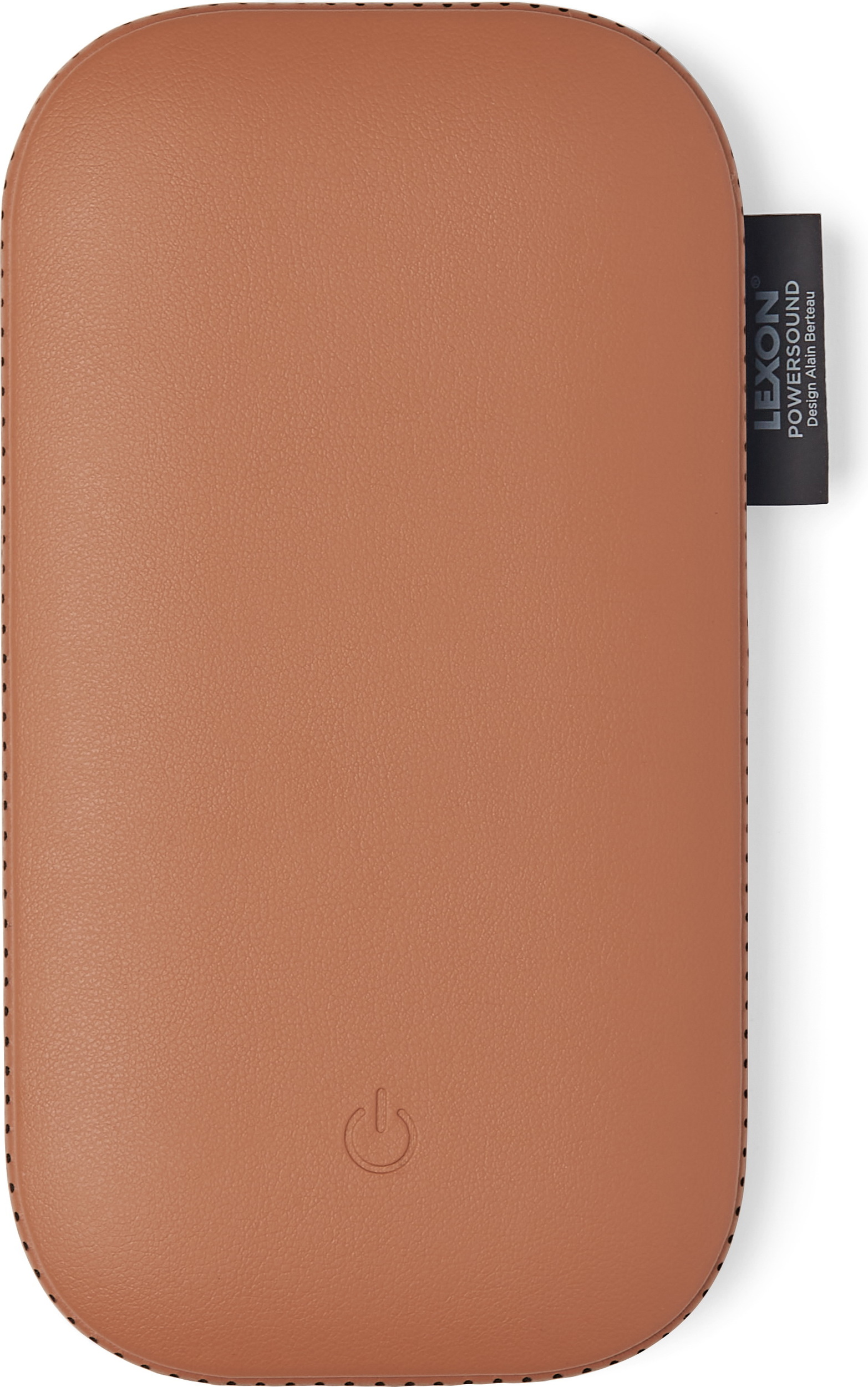 Ładowarka bezprzewodowa z głośnikiem Powersound camel skórzana