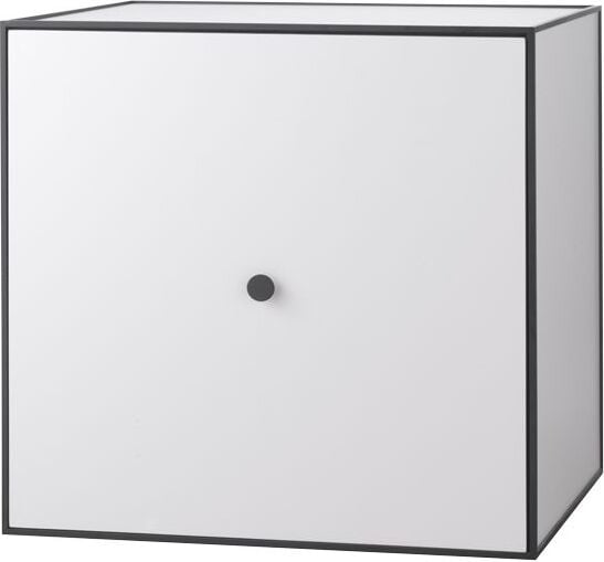 Szafka ścienna Frame 49 jasnoszara z drzwiczkami