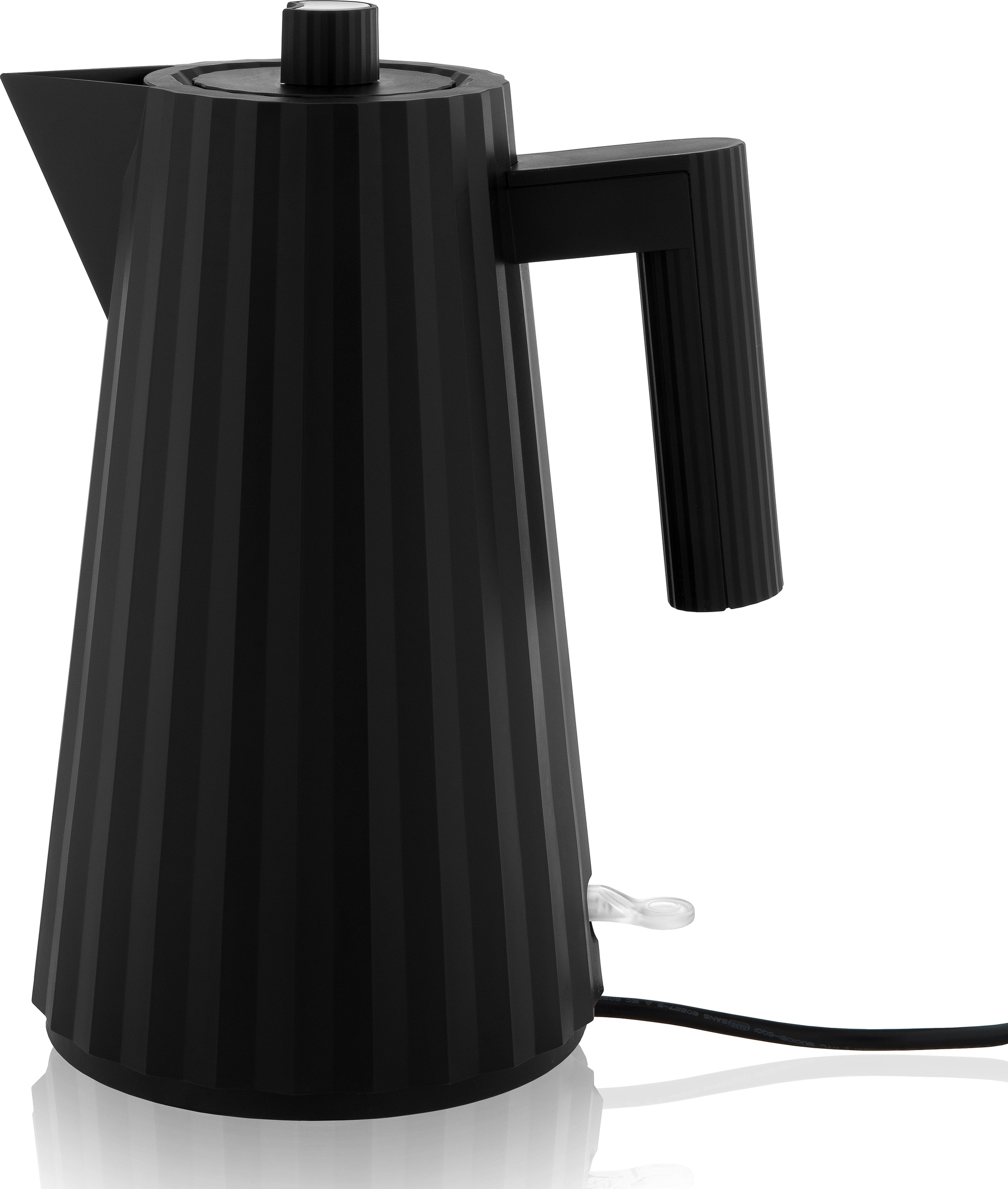 Czajnik elektryczny Plissé 1,7 l czarny