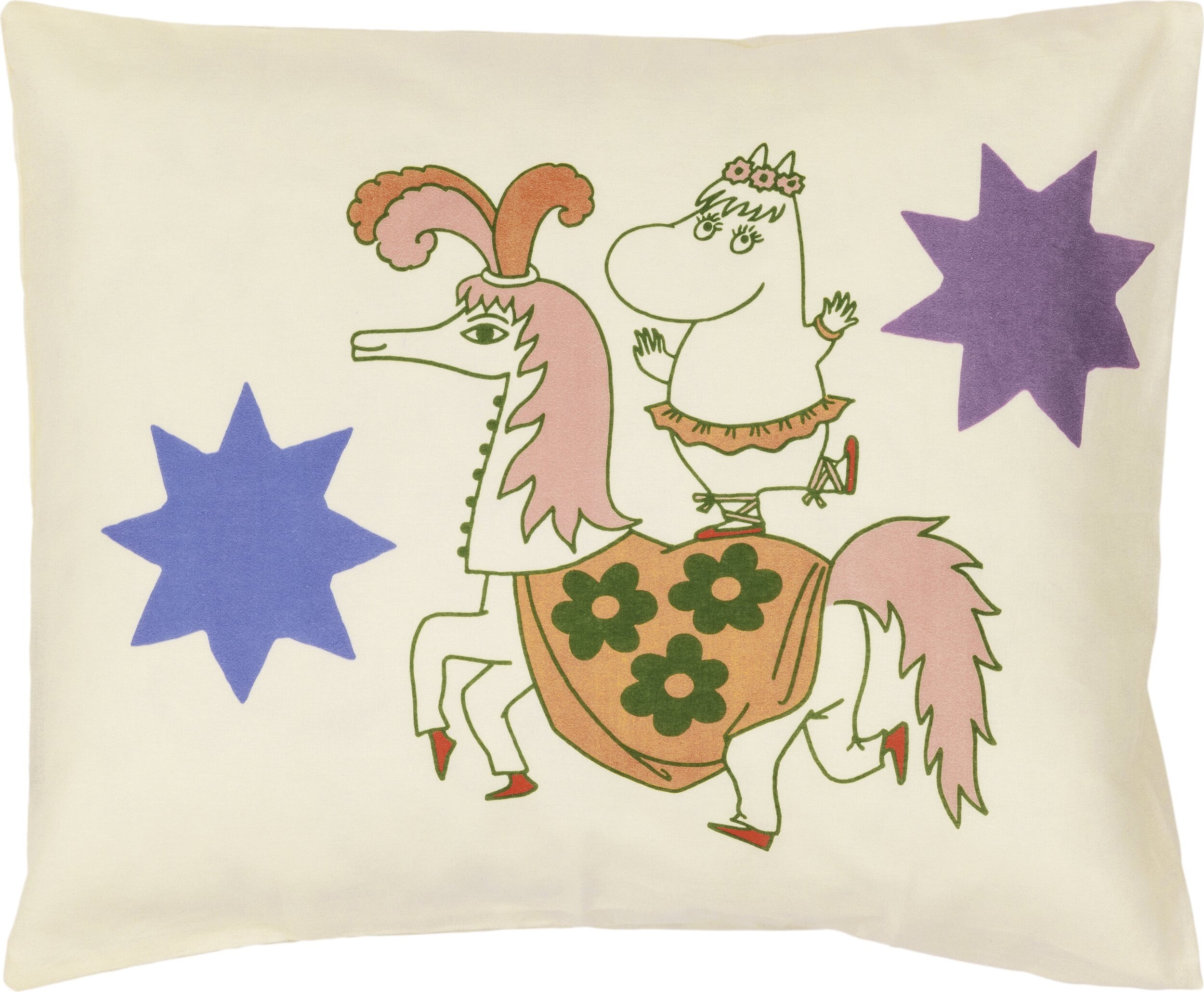 Poszewka na poduszkę Arabia Finland Stripes Muminki Circus 50 x 60 cm